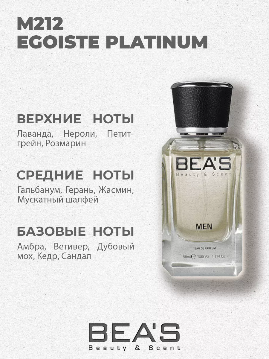 Парфюмерная вода Egoist Platinum M212 50 мл