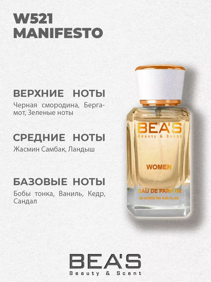 Парфюмерная вода YSL аромат Manifesto W521 25 мл