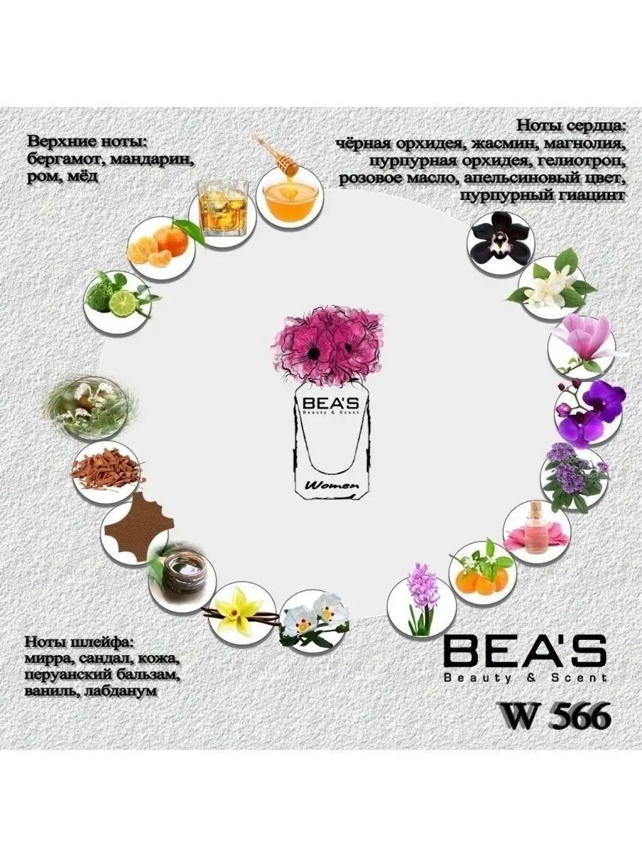 Парфюмерная вода Orchid Women W566 10 мл