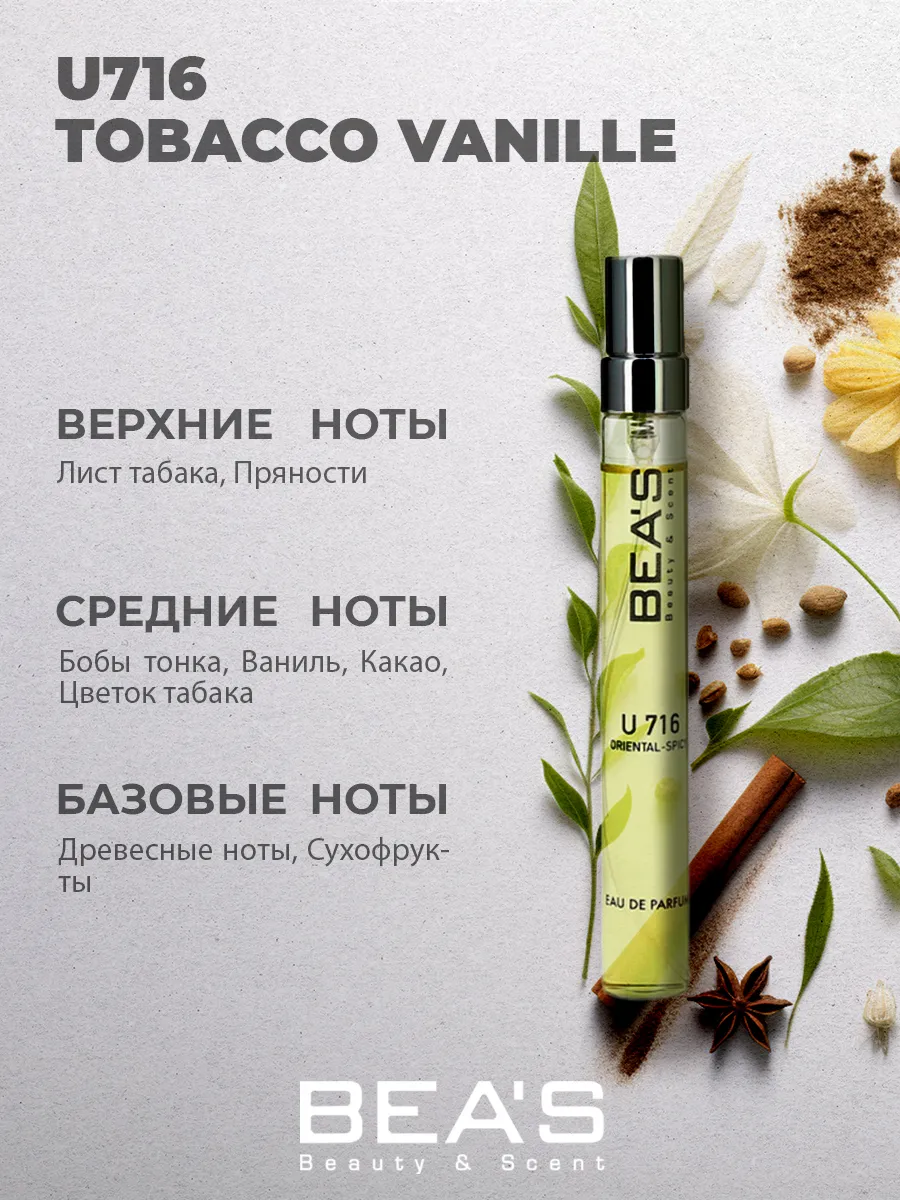 Парфюмерная вода Vanille U716 10 мл