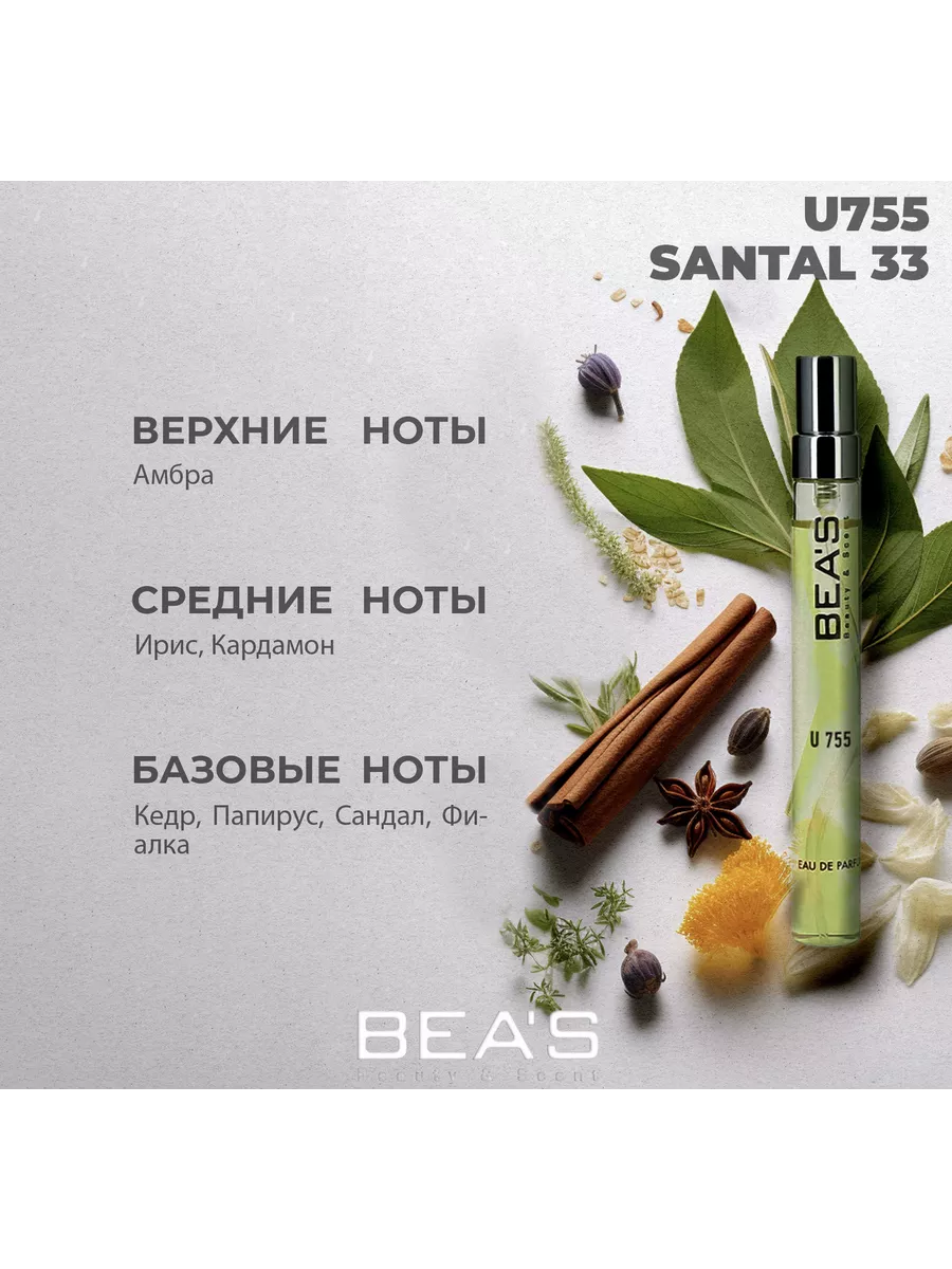 Парфюмерная вода Santal 33 U755 10 мл
