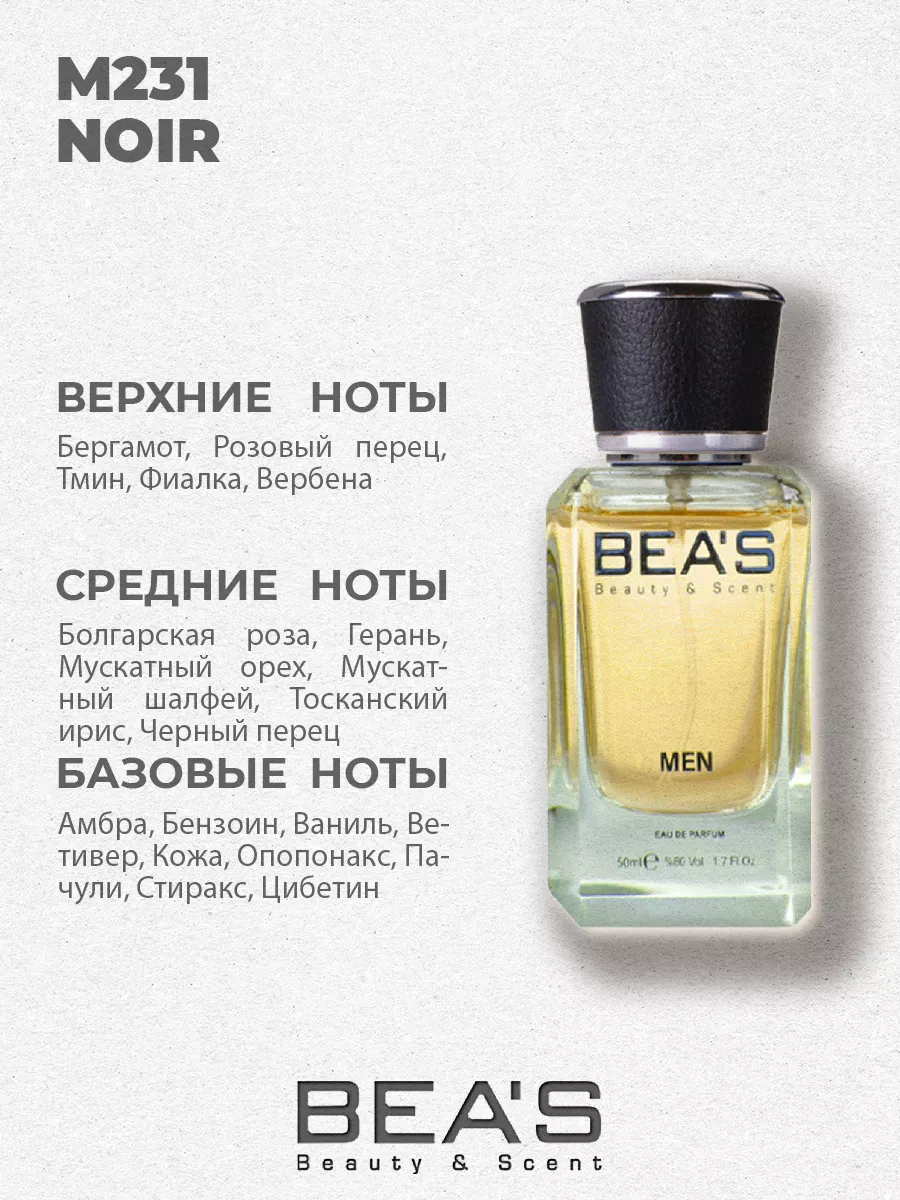 Парфюмерная вода TF Noir Нуар M231 50 мл