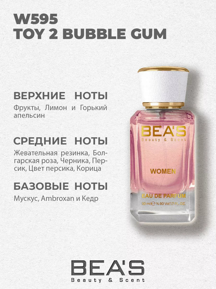 Духи мишка бабл гам Toy 2 Bubble Gum W595 50 мл
