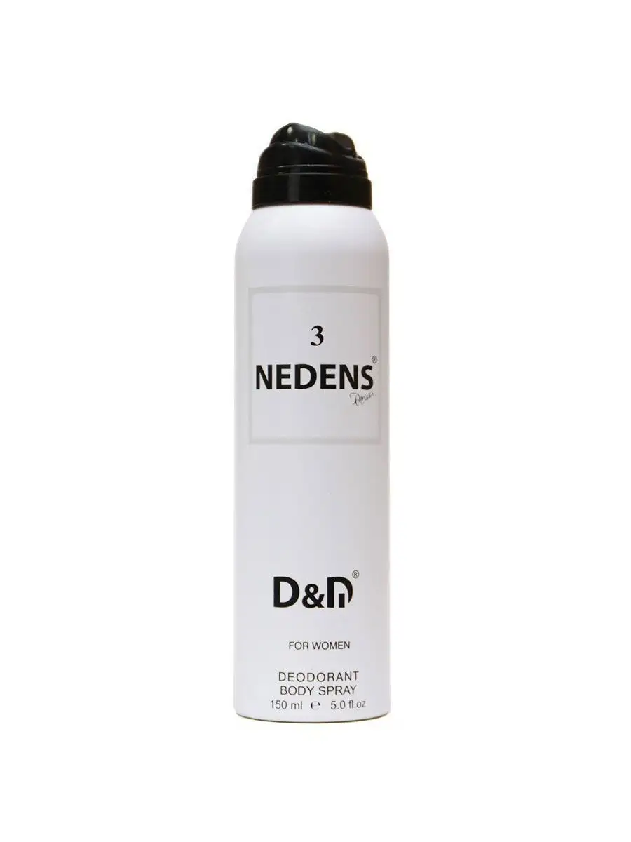Дезодорант женский парфюмированный 3 by D&D for women 150 мл