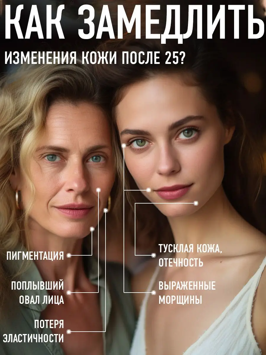 Тканевые масок для лица и шеи 6 шт