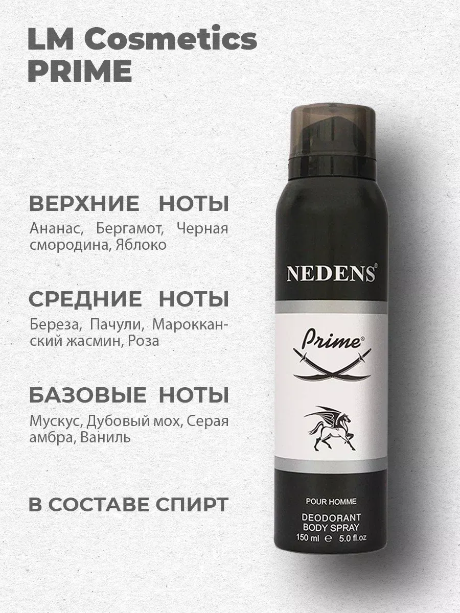 Дезодорант мужской спрей парфюмированный Aventus Prime