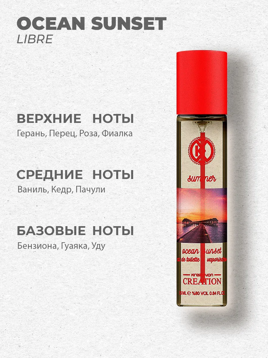 Туалетная вода Creation Ocean Sunset edt for women 25 ml