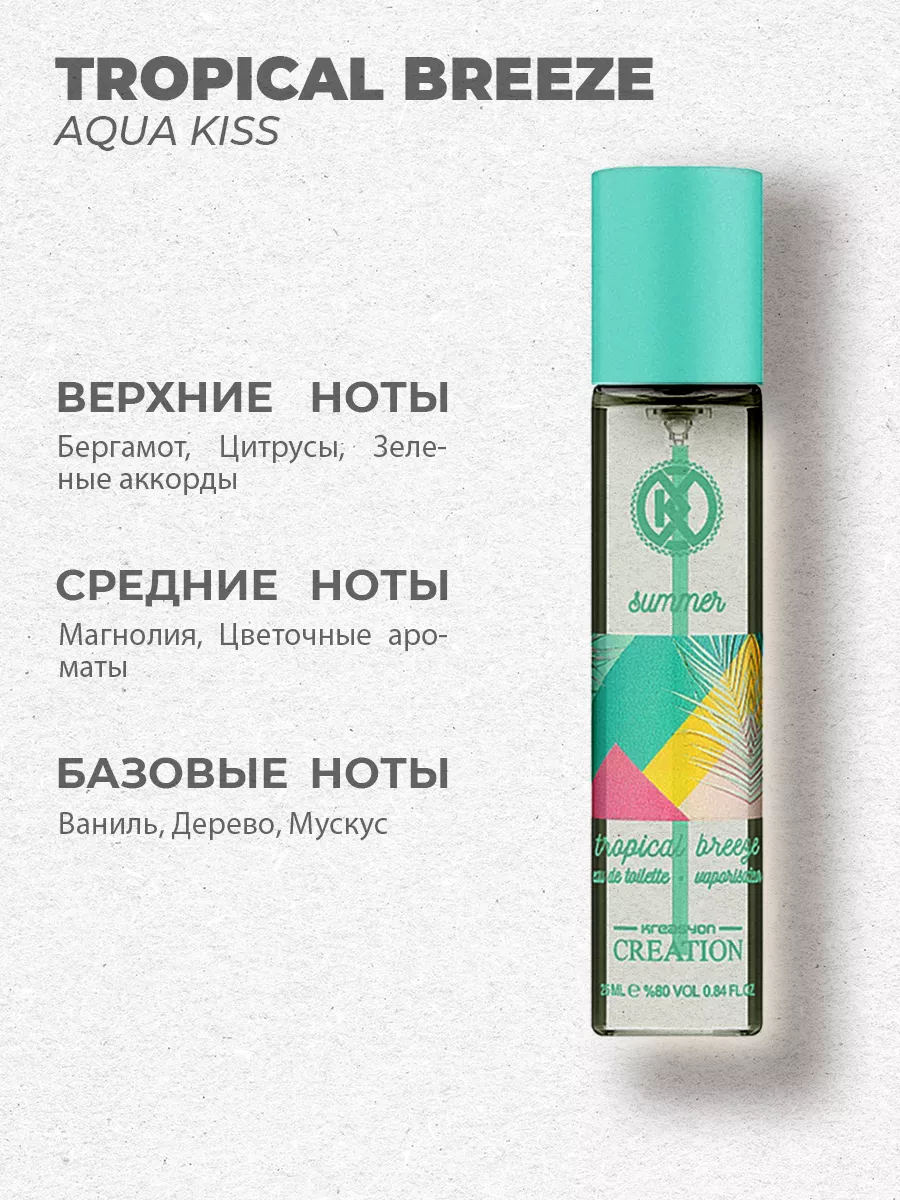 Туалетная вода Creation Tropical Breeze edt for women 25 ml