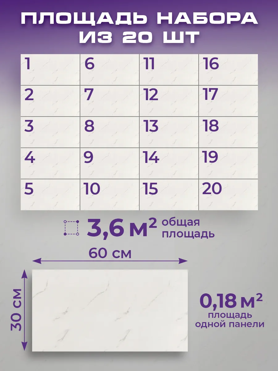 Самоклеящиеся панели для стен