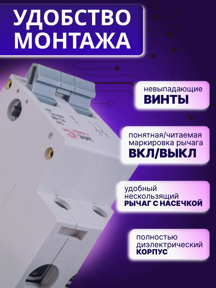 Выключатель нагрузки рубильник 2P (2п) 63А ВН-29 SIMPLE-mod-62 ЭРА Б0039252