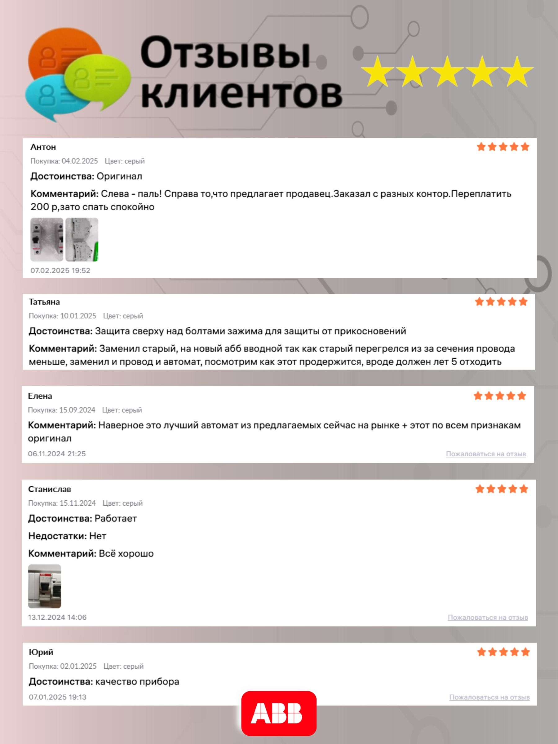 Автоматический выключатель 1P (1П) 16А тип D 6кА S201 ABB 2CDS251001R0161 1шт