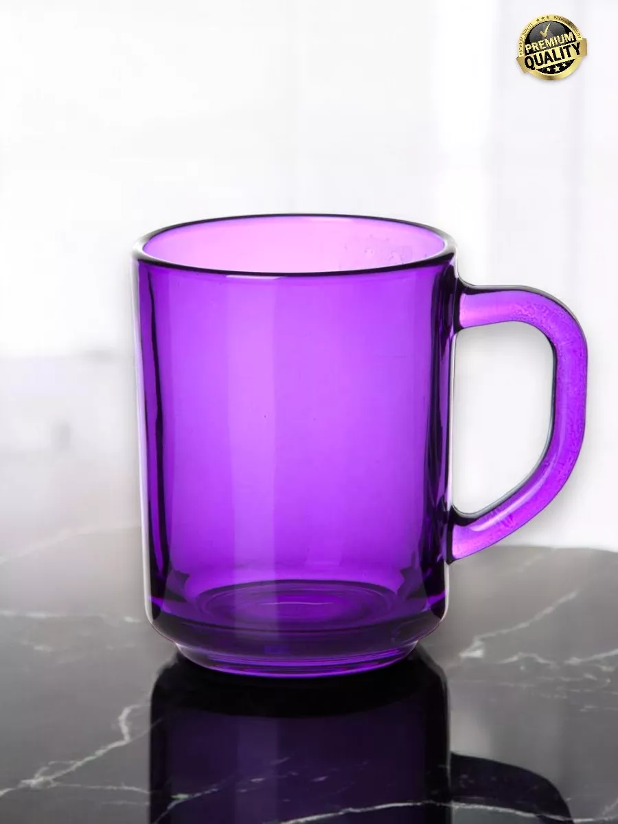 Кружка для чая Enjoy Purple 250 мл набор 12 шт