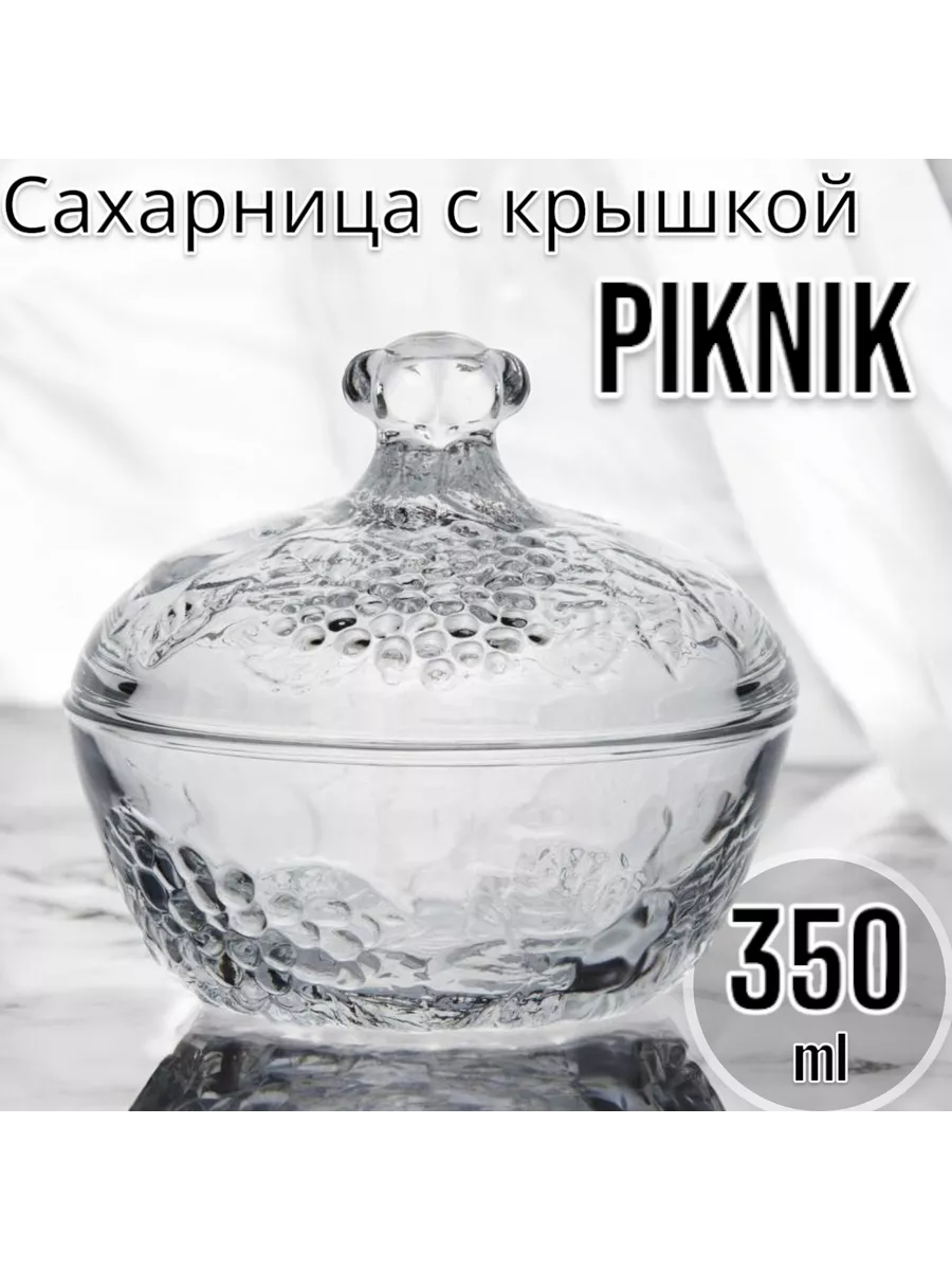 Сахарница с крышкой Piknik-F&D, 350 мл