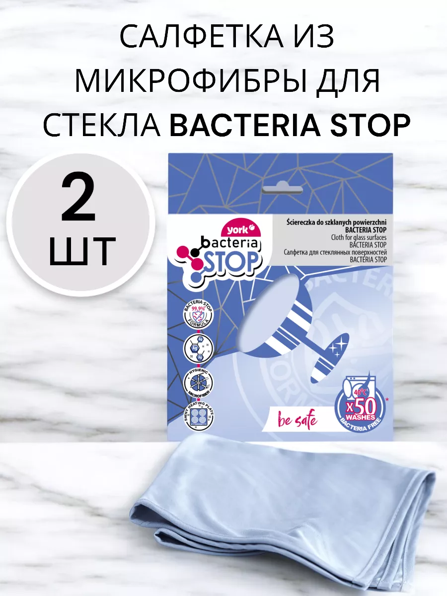 Салфетка из микрофибры 2 упаковки