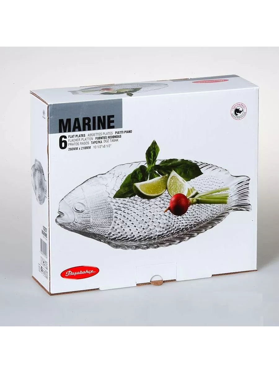 Тарелка Marine 6 шт. 260*206 мм