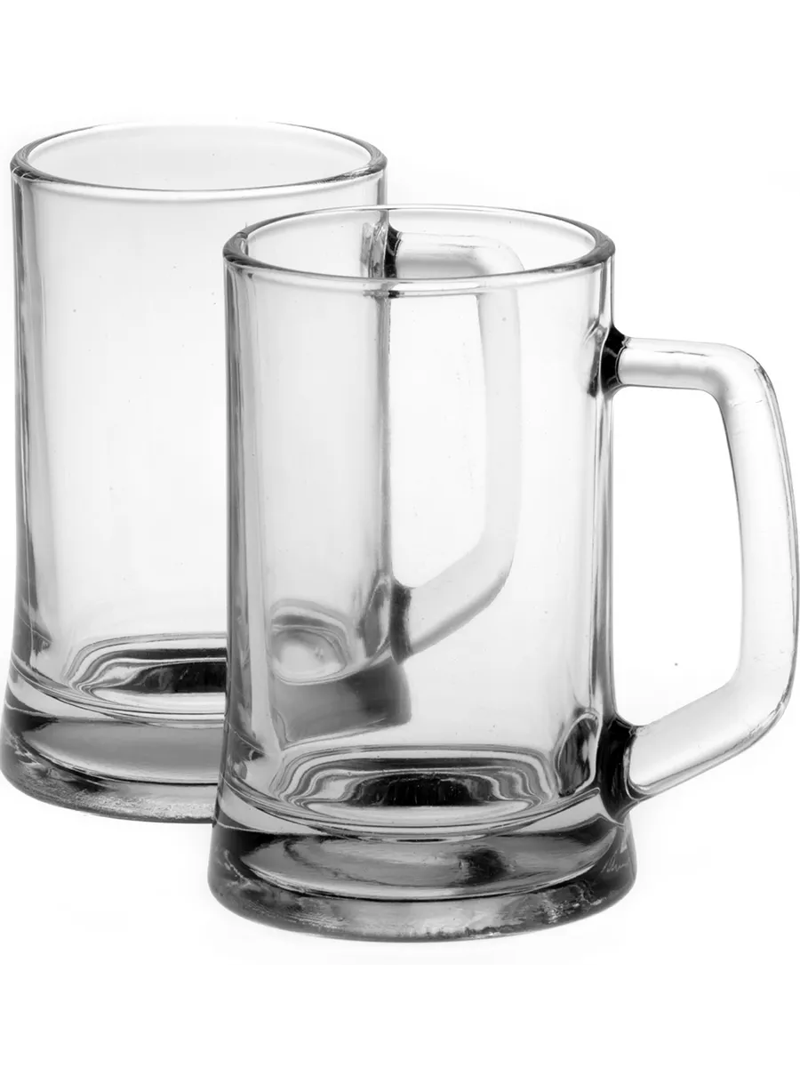 Кружки стеклянные пивная Pub, 300 мл, 6 шт