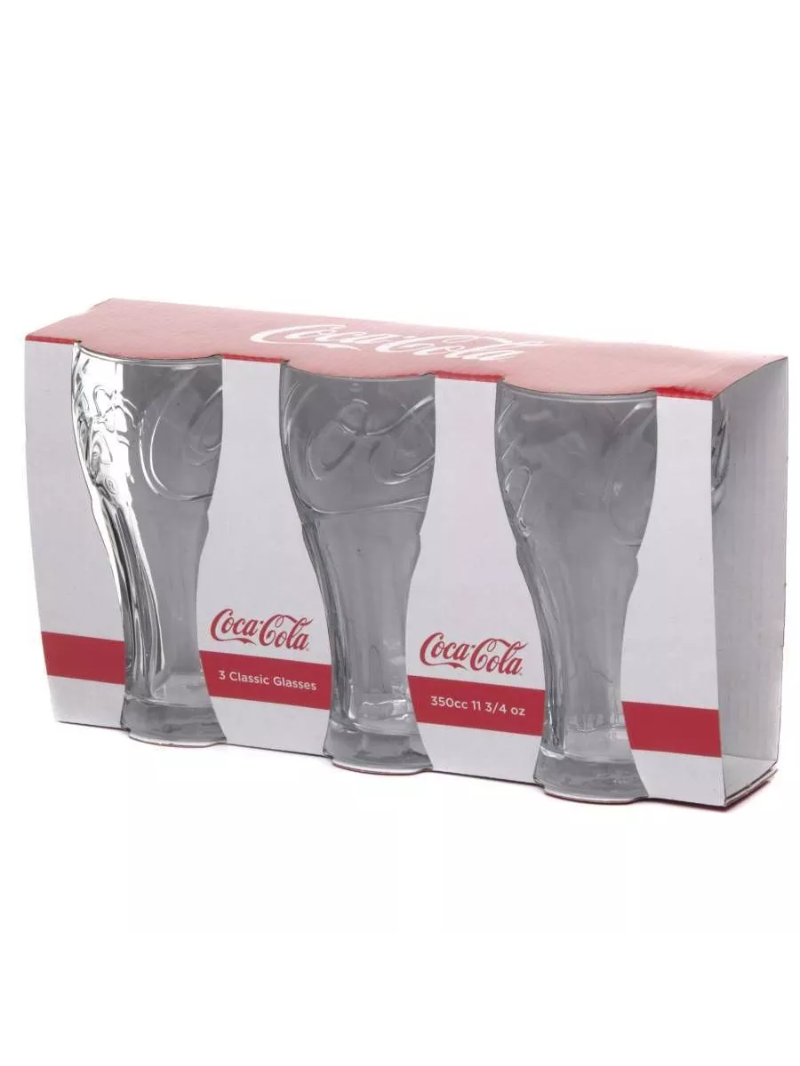 Набор стаканов COCA COLA 3 шт.350 мл
