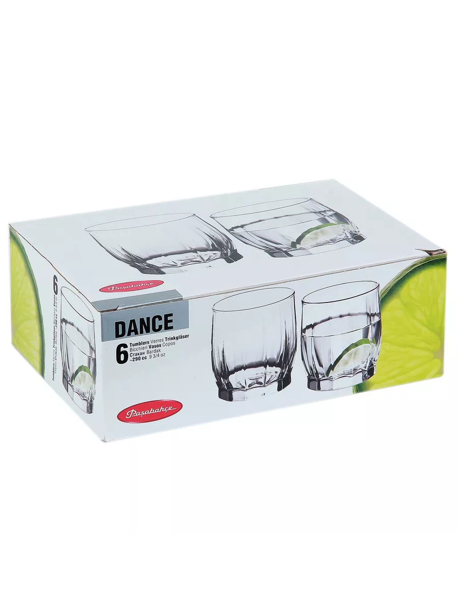Стаканы Dance, 290 мл, 6 шт