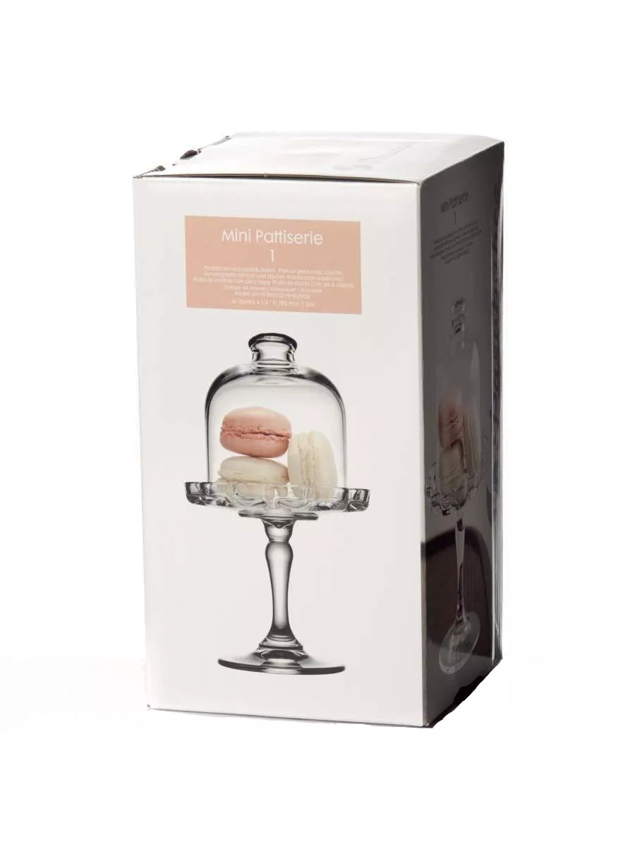 Блюдо на ножке Pasabahce Mini Pattiserie ажурное