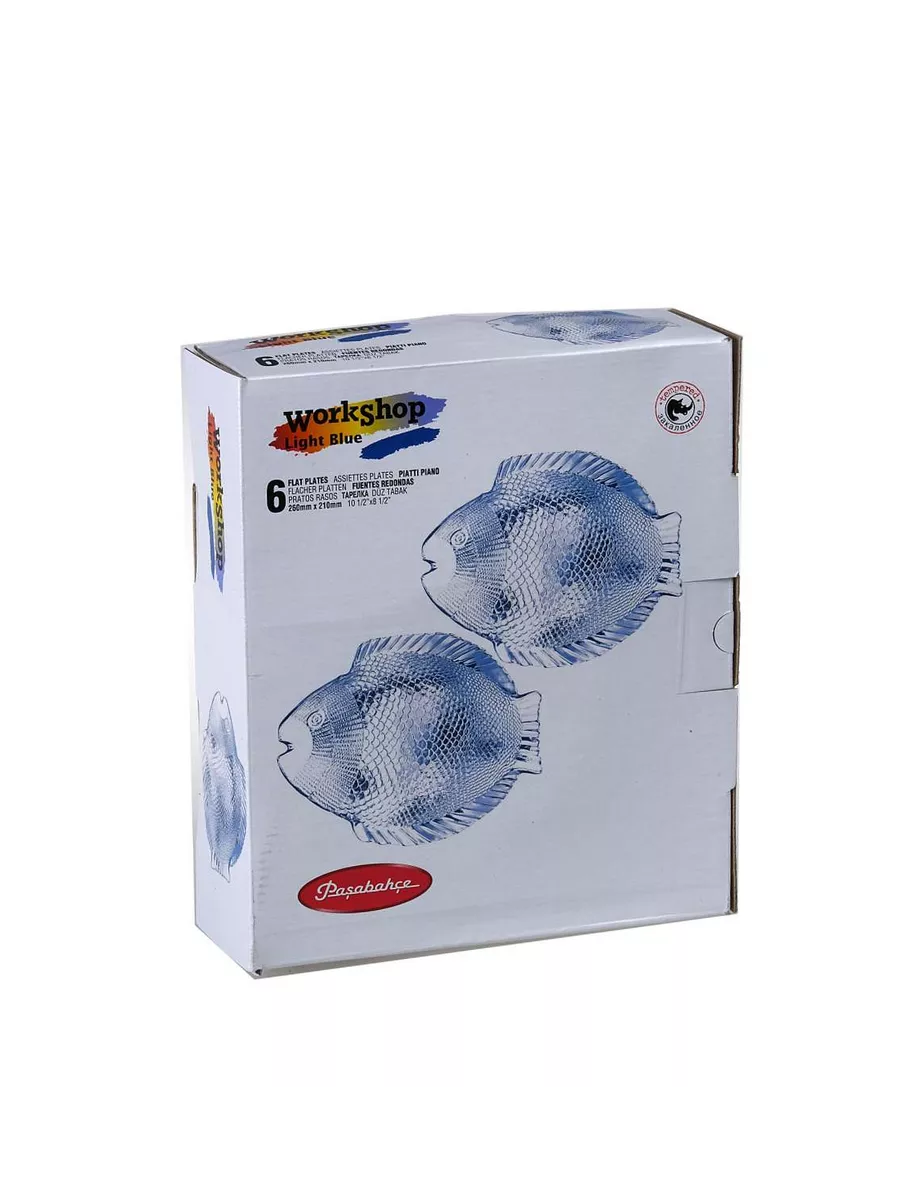 Блюдо сервировочное Light Blue, 26 см, 6 шт