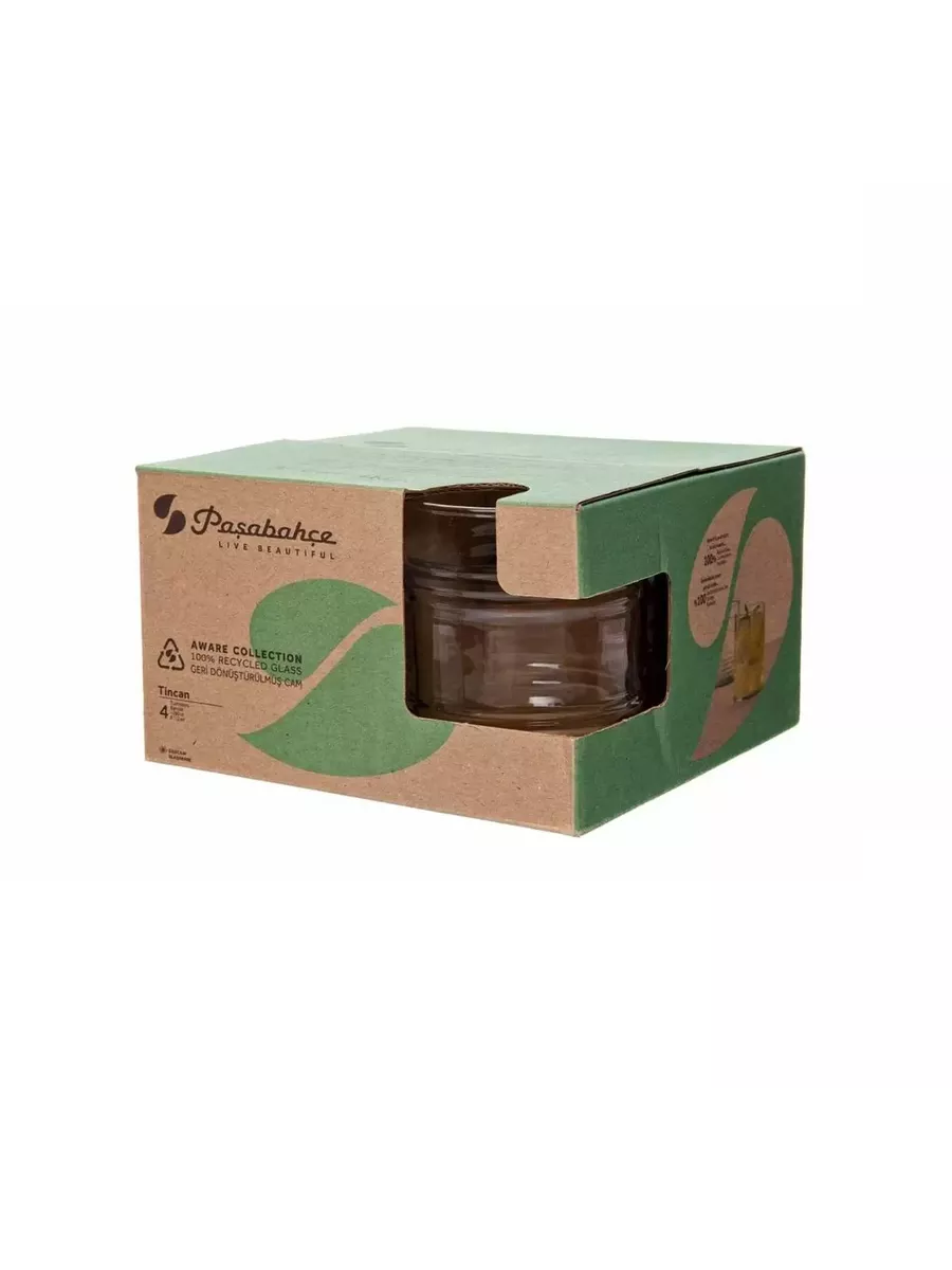 Набор стаканов Tin can, 280 мл, 4 шт