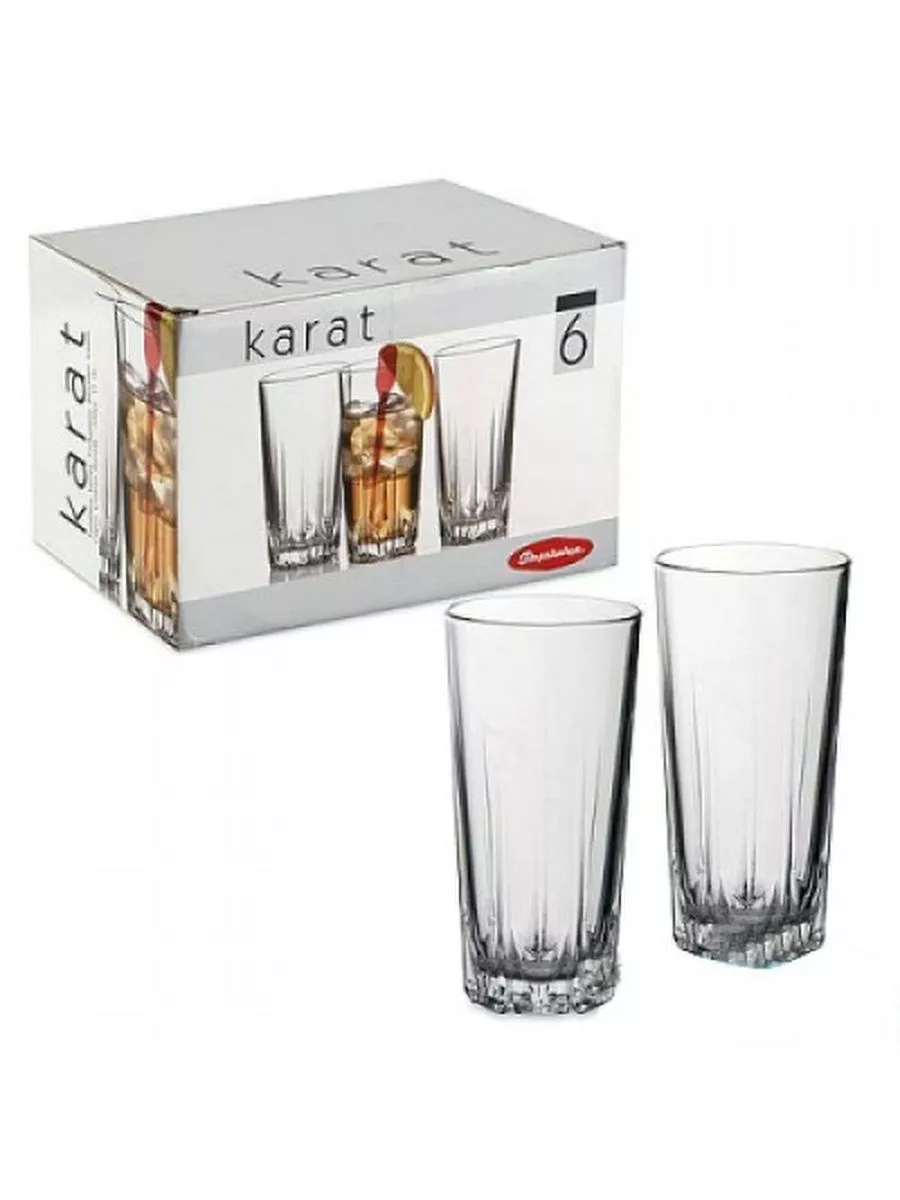 Набор стаканов Karat, 330 мл, 6 шт