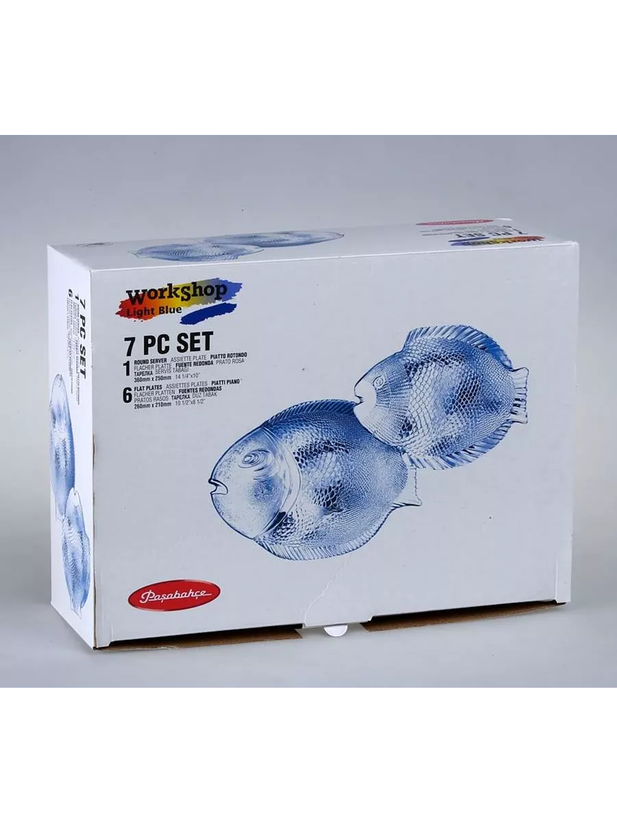 Набор тарелок Light Blue 7 шт